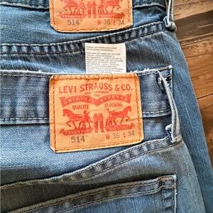 Levi's Slim Straight Light Blue Jeans